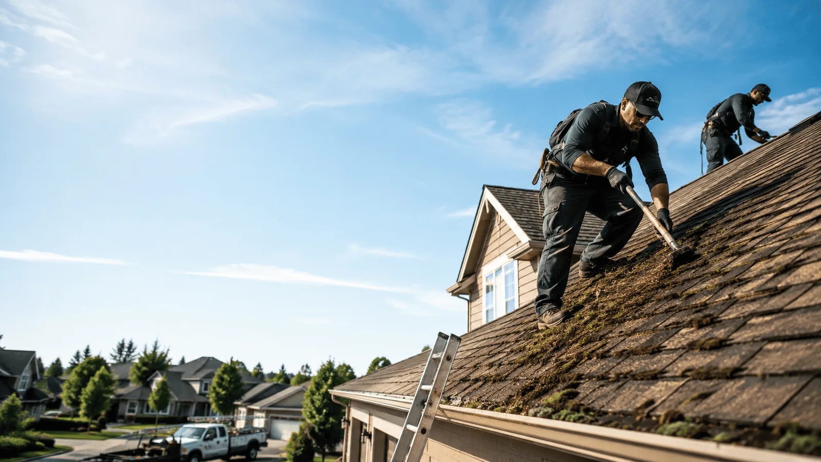 Roof Moss Removal in Washington, VT near me